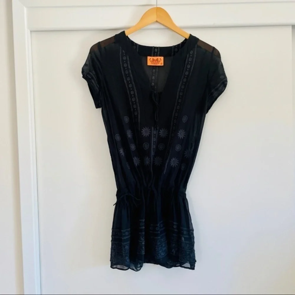 SALE 🔥JUICY‎ COUTURE 100% Silk Navy Dress